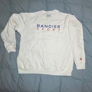 Michelob Ultra Bandier Sweatshirt White New Never worn